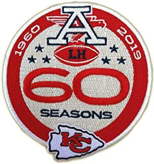Kansas City Chiefs 2019 60th Season Logo
